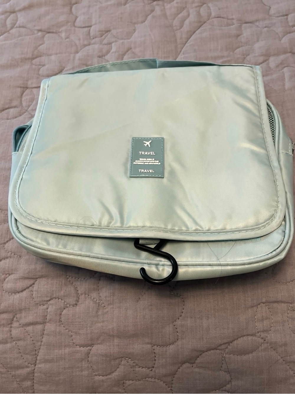 Travel Light Aqua Hanging Toiletry Organizer